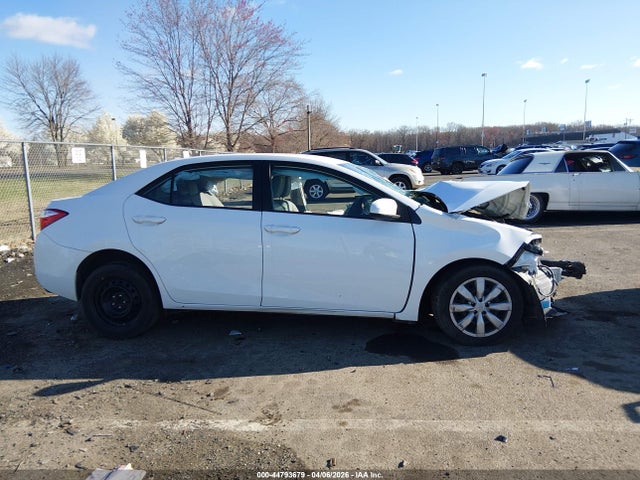 Продажа на аукционе авто 2016 Toyota Corolla Le, vin: 2T1BURHE8GC559894, номер лота: 44793679