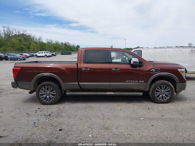 2018 Nissan Titan Xd Platinum Reserve Diesel მანქანა იყიდება აუქციონზე, vin: 1N6BA1F49JN519961, აუქციონის ნომერი: 44793761