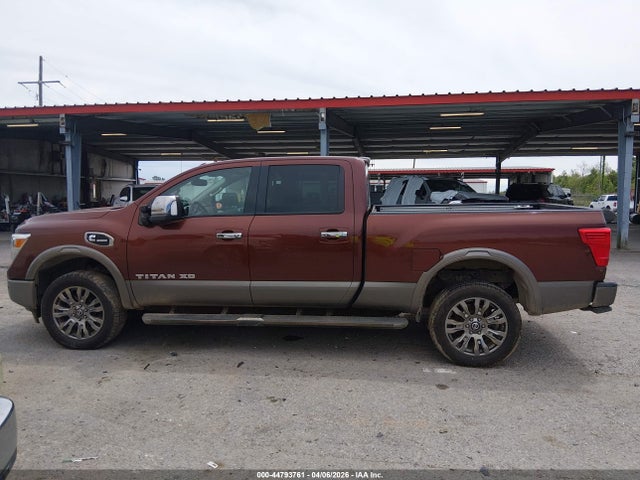 2018 Nissan Titan Xd Platinum Reserve Diesel მანქანა იყიდება აუქციონზე, vin: 1N6BA1F49JN519961, აუქციონის ნომერი: 44793761
