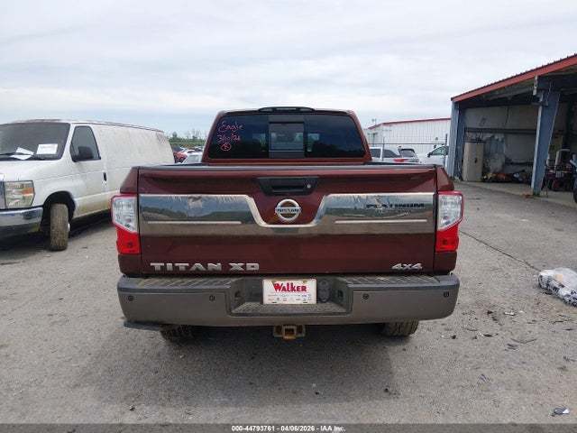 2018 Nissan Titan Xd Platinum Reserve Diesel მანქანა იყიდება აუქციონზე, vin: 1N6BA1F49JN519961, აუქციონის ნომერი: 44793761