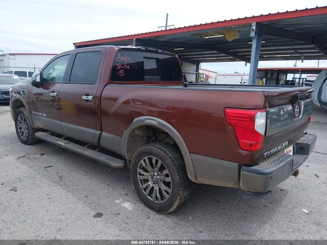 2018 Nissan Titan Xd Platinum Reserve Diesel მანქანა იყიდება აუქციონზე, vin: 1N6BA1F49JN519961, აუქციონის ნომერი: 44793761