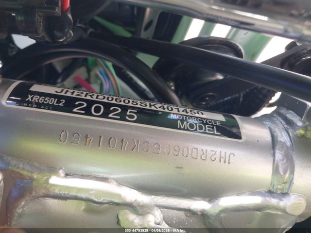 Honda Xr650 L 2025 JH2RD0605SK401450 Image 10