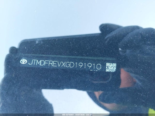 JTMDFREVXGD191910 Toyota Rav4 Limited