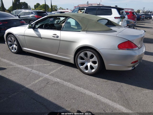 2006 BMW 650I WBAEK13416CN76639 Photo 2