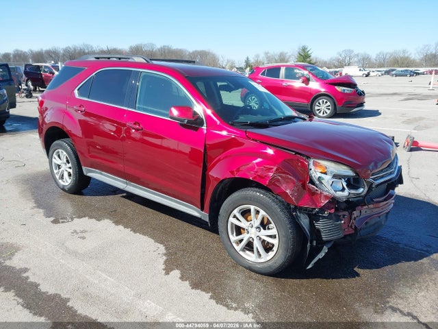 2016 Chevrolet Equinox Lt მანქანა იყიდება აუქციონზე, vin: 2GNALCEK5G1160680, აუქციონის ნომერი: 44794059