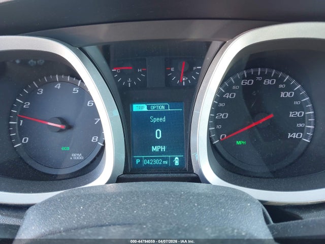 2016 Chevrolet Equinox Lt მანქანა იყიდება აუქციონზე, vin: 2GNALCEK5G1160680, აუქციონის ნომერი: 44794059
