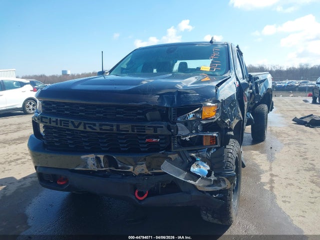 Aukcja sprzedaży 2021 Chevrolet Silverado 1500 4wd  Short Bed Custom Trail Boss, vin: 3GCPYCEF4MG401641, numer aukcji: 44794071
