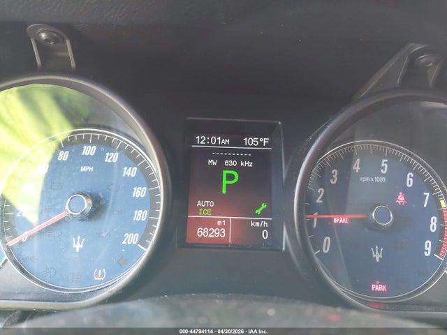 Aukcja sprzedaży 2009 Maserati Quattroporte S, vin: ZAMJK39A190045727, numer aukcji: 44794114