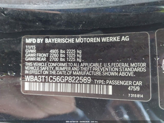 2016 BMW 428I WBA3T1C56GP822589 Photo 8
