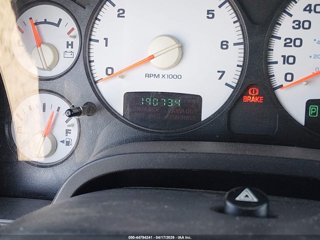 44794241 :رقم المزاد ، 1D7HA18D45S339911 vin ، 2005 Dodge Ram 1500 Slt/laramie مزاد بيع