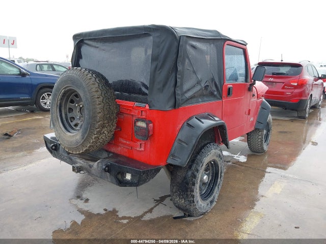 Aukcja sprzedaży 1997 Jeep Wrangler Se, vin: 1J4FY29P9VP536498, numer aukcji: 44794250