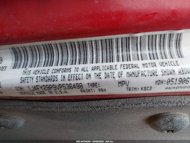 Aukcja sprzedaży 1997 Jeep Wrangler Se, vin: 1J4FY29P9VP536498, numer aukcji: 44794250