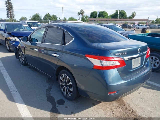 2014 Nissan Sentra Sv მანქანა იყიდება აუქციონზე, vin: 3N1AB7AP0EL654125, აუქციონის ნომერი: 44794365
