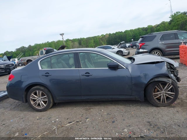 2012 Infiniti G37x მანქანა იყიდება აუქციონზე, vin: JN1CV6AR7CM972824, აუქციონის ნომერი: 44794374