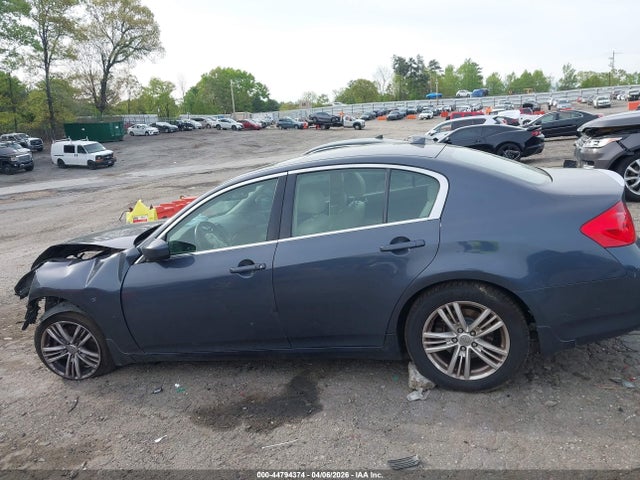 2012 Infiniti G37x მანქანა იყიდება აუქციონზე, vin: JN1CV6AR7CM972824, აუქციონის ნომერი: 44794374