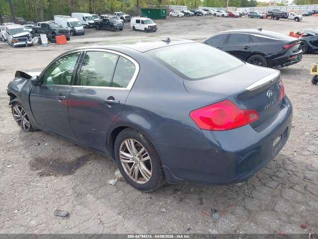 2012 Infiniti G37x მანქანა იყიდება აუქციონზე, vin: JN1CV6AR7CM972824, აუქციონის ნომერი: 44794374
