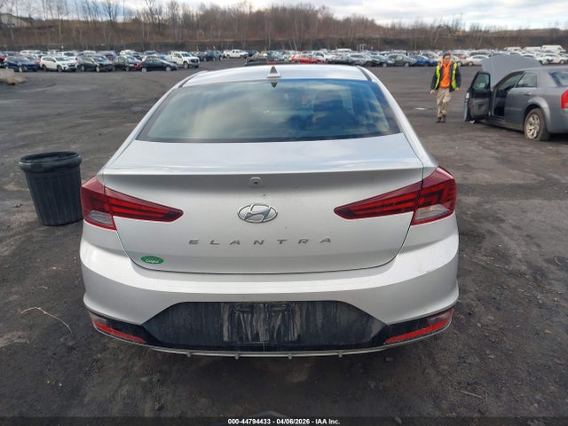 2019 Hyundai Elantra Value Edition მანქანა იყიდება აუქციონზე, vin: 5NPD84LF2KH475866, აუქციონის ნომერი: 44794433