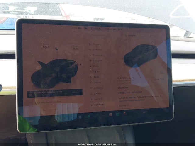 Продаж на аукціоні авто 2022 Tesla Model Y Long Range Dual Motor All-wheel Drive, vin: 7SAYGDEE8NF387239, номер лоту: 44794466