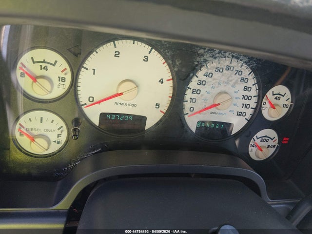 2005 Dodge Ram 3500 Slt/laramie მანქანა იყიდება აუქციონზე, vin: 3D7LS38C25G719976, აუქციონის ნომერი: 44794493