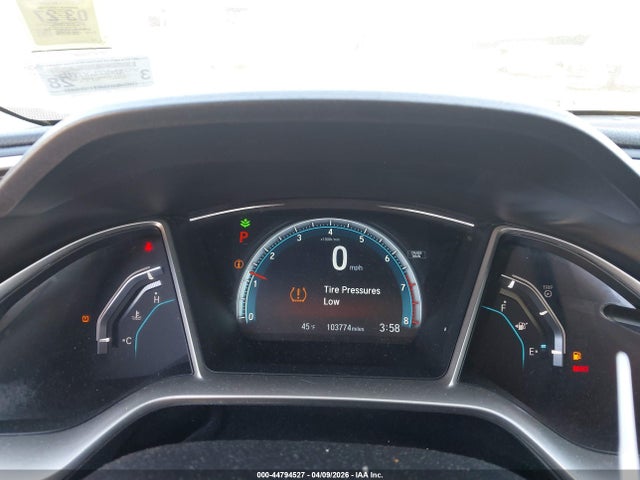 44794527 :رقم المزاد ، 19XFC2F79GE234219 vin ، 2016 Honda Civic Ex مزاد بيع