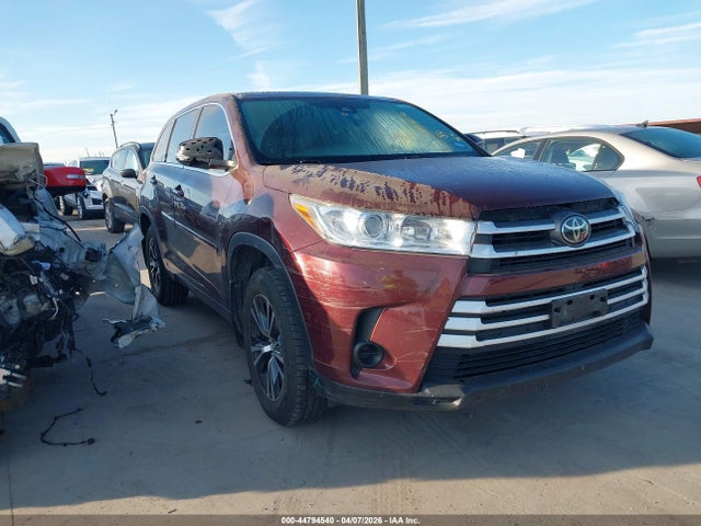 2017 TOYOTA HIGHLANDER 5TDZARFH4HS025580