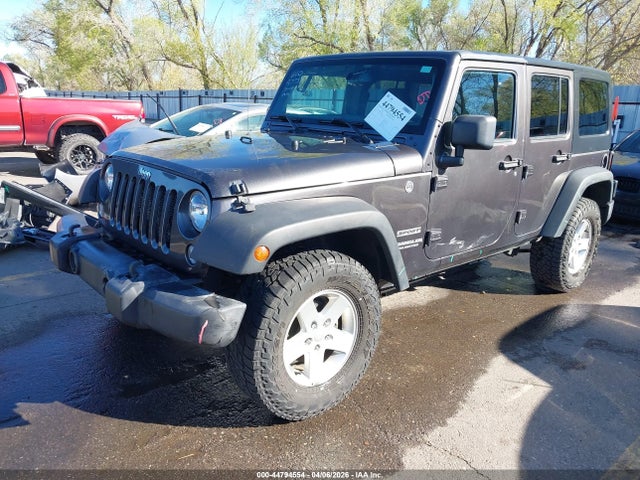 Aukcja sprzedaży 2016 Jeep Wrangler Unlimited Sport, vin: 1C4BJWDG8GL252460, numer aukcji: 44794554