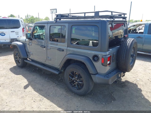 Auction sale of the 2021 Jeep Wrangler Unlimited Sport S 4x4, vin: 1C4HJXDGXMW763596, lot number: 44794687