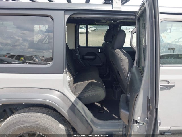Auction sale of the 2021 Jeep Wrangler Unlimited Sport S 4x4, vin: 1C4HJXDGXMW763596, lot number: 44794687