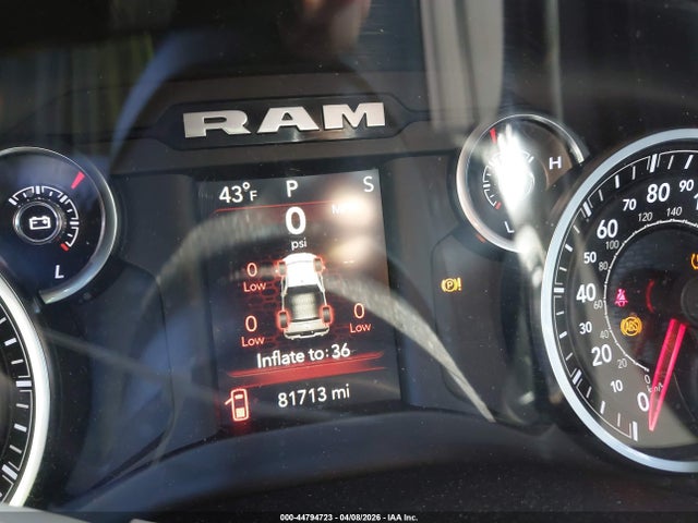 Продажа на аукционе авто 2021 Ram 1500 Big Horn  4x4 5'7 Box, vin: 1C6SRFFT6MN566182, номер лота: 44794723