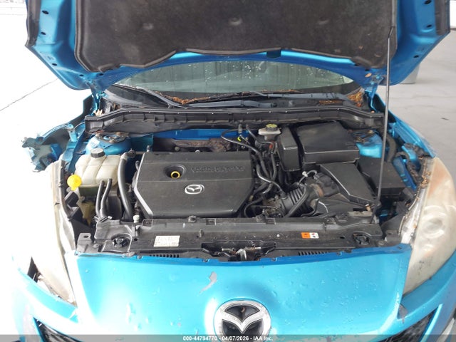 2011 Mazda Mazda3 S Sport მანქანა იყიდება აუქციონზე, vin: JM1BL1K64B1458600, აუქციონის ნომერი: 44794770