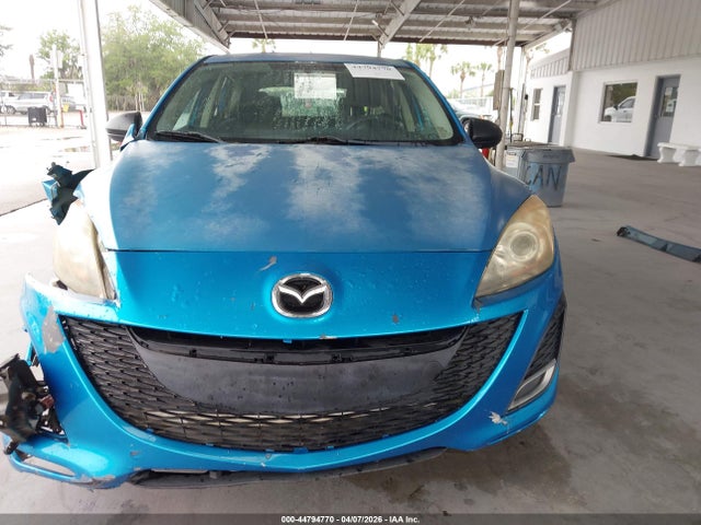 2011 Mazda Mazda3 S Sport მანქანა იყიდება აუქციონზე, vin: JM1BL1K64B1458600, აუქციონის ნომერი: 44794770