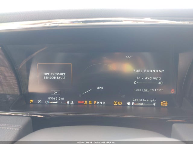 44794834 :رقم المزاد ، 5LMJJ3LT6MEL15542 vin ، 2021 Lincoln Navigator Reserve L مزاد بيع