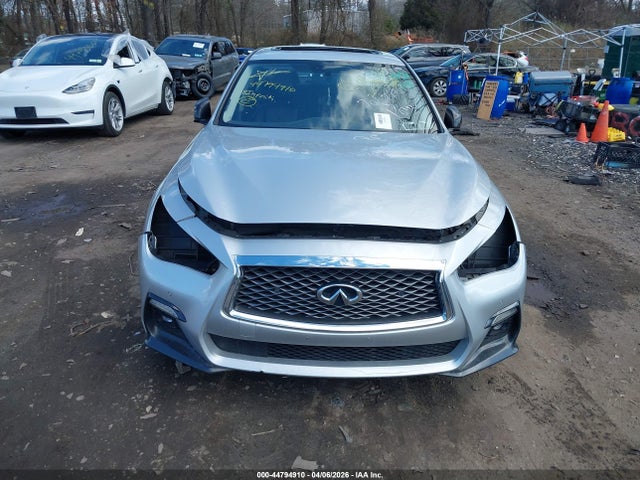 2018 Infiniti Q50 3.0t Sport მანქანა იყიდება აუქციონზე, vin: JN1EV7AR3JM433970, აუქციონის ნომერი: 44794910