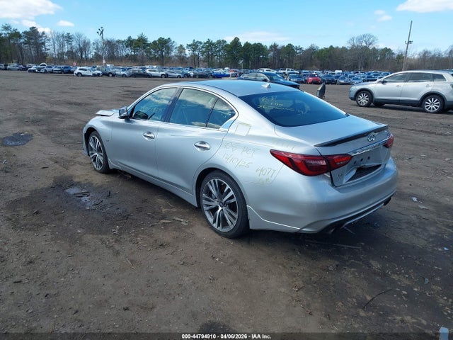 2018 Infiniti Q50 3.0t Sport მანქანა იყიდება აუქციონზე, vin: JN1EV7AR3JM433970, აუქციონის ნომერი: 44794910