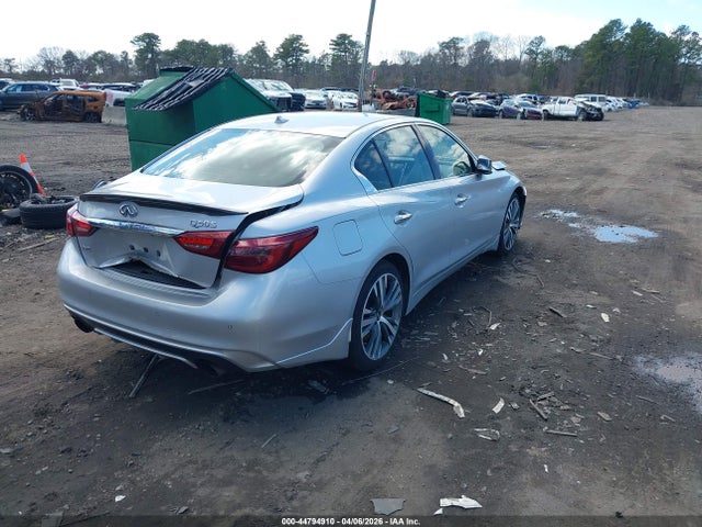 2018 Infiniti Q50 3.0t Sport მანქანა იყიდება აუქციონზე, vin: JN1EV7AR3JM433970, აუქციონის ნომერი: 44794910