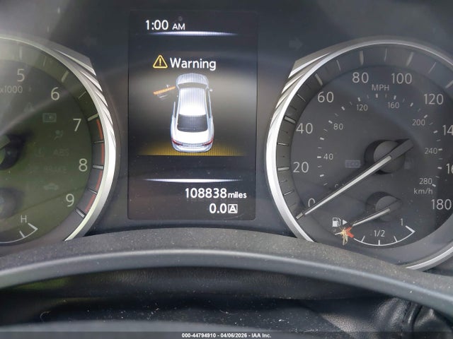 2018 Infiniti Q50 3.0t Sport მანქანა იყიდება აუქციონზე, vin: JN1EV7AR3JM433970, აუქციონის ნომერი: 44794910