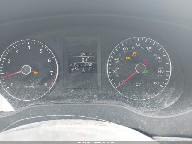 2014 Volkswagen Jetta 1.8t Se მანქანა იყიდება აუქციონზე, vin: 3VWD07AJ0EM445356, აუქციონის ნომერი: 44794913