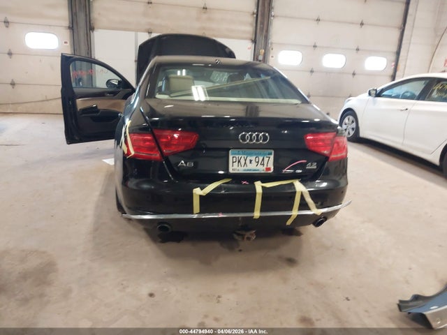 2011 Audi A8 4.2 მანქანა იყიდება აუქციონზე, vin: WAUAVAFD5BN000729, აუქციონის ნომერი: 44794940