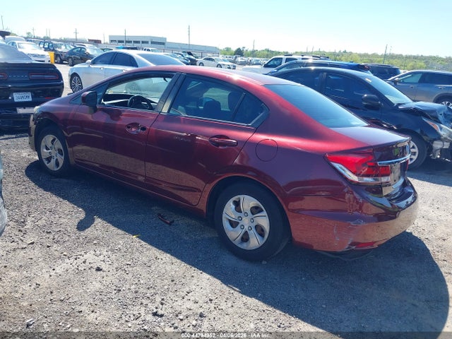 44794952 :رقم المزاد ، 19XFB2F59FE004339 vin ، 2015 Honda Civic Lx مزاد بيع