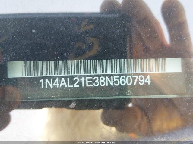 44794958 :رقم المزاد ، 1N4AL21E38N560794 vin ، 2008 Nissan Altima 2.5 S مزاد بيع