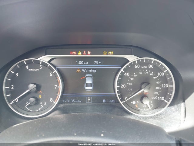 44794997 :رقم المزاد ، 1N4BL4DV7NN338458 vin ، 2022 Nissan Altima Sv Fwd مزاد بيع