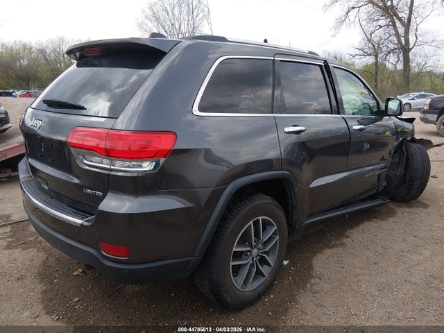 Продаж на аукціоні авто 2017 Jeep Grand Cherokee Limited 4x4, vin: 1C4RJFBG7HC835363, номер лоту: 44795013