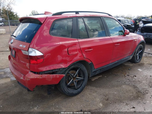 44795150 :رقم المزاد ، WBXPC93407WF01816 vin ، 2007 Bmw X3 3.0si مزاد بيع