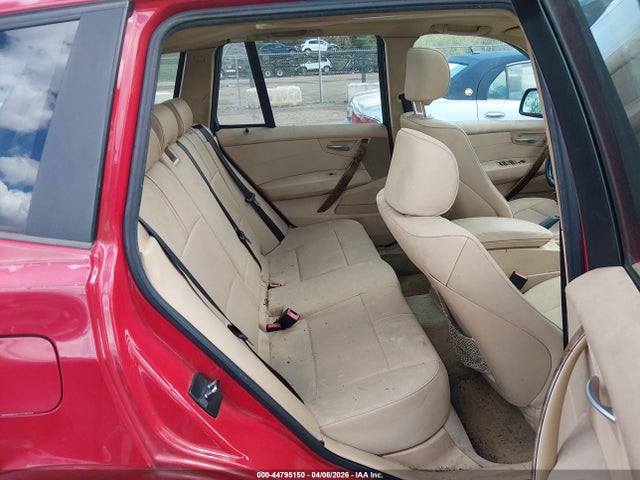 44795150 :رقم المزاد ، WBXPC93407WF01816 vin ، 2007 Bmw X3 3.0si مزاد بيع