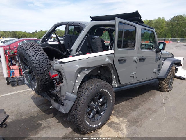 Продаж на аукціоні авто 2021 Jeep Wrangler Unlimited Willys Sport 4x4, vin: 1C4HJXDG9MW692522, номер лоту: 44795154