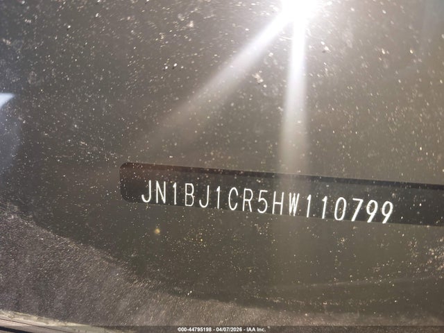 2017 Nissan Rogue Sport S მანქანა იყიდება აუქციონზე, vin: JN1BJ1CR5HW110799, აუქციონის ნომერი: 44795198