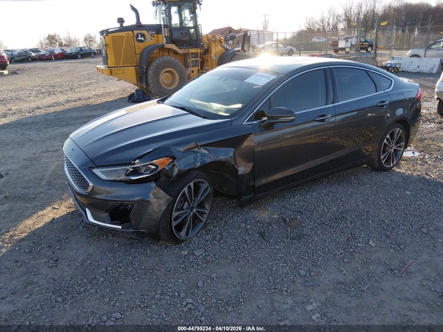 Продажа на аукционе авто 2019 Ford Fusion Titanium, vin: 3FA6P0D98KR124363, номер лота: 44795234