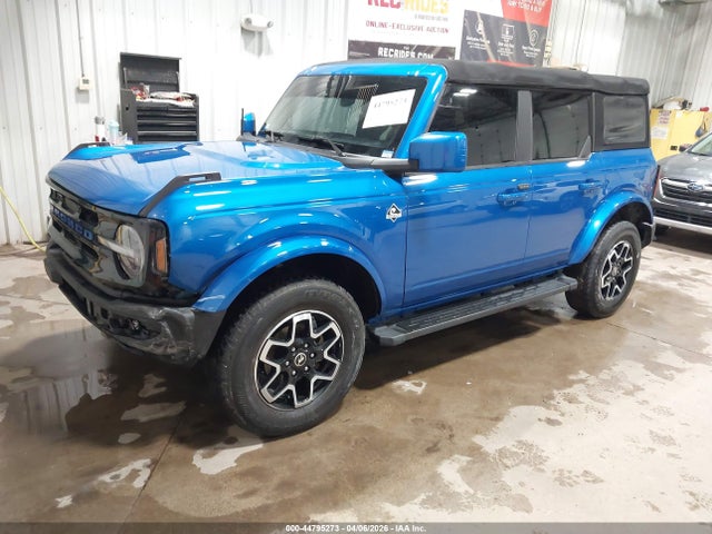 Aukcja sprzedaży 2022 Ford Bronco Outer Banks, vin: 1FMDE5BH2NLB49076, numer aukcji: 44795273