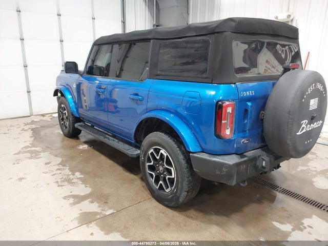 Aukcja sprzedaży 2022 Ford Bronco Outer Banks, vin: 1FMDE5BH2NLB49076, numer aukcji: 44795273