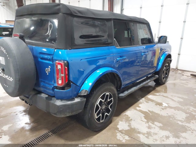 Aukcja sprzedaży 2022 Ford Bronco Outer Banks, vin: 1FMDE5BH2NLB49076, numer aukcji: 44795273